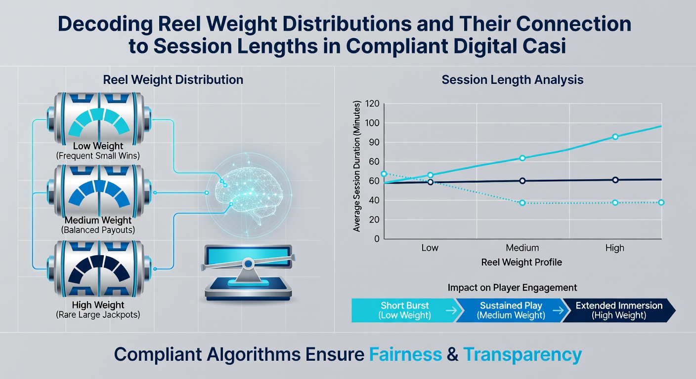 Analyse von Sitzungslängen und Reel-Weights in Casino-Plattformen mit Diagrammen und Spielerdaten