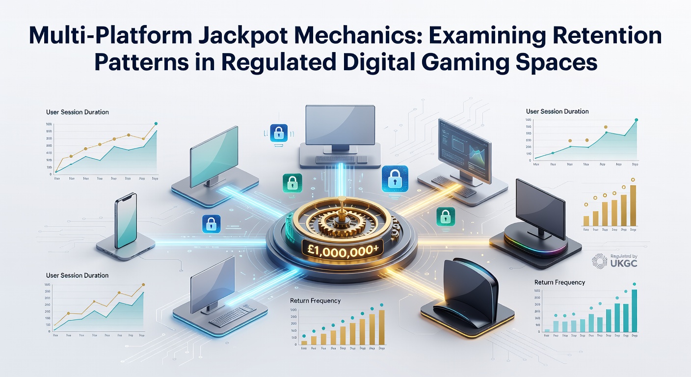 Datenvisualisierung von Spielerbindungsraten bei Multi-Plattform-Jackpots in regulierten Märkten 2026